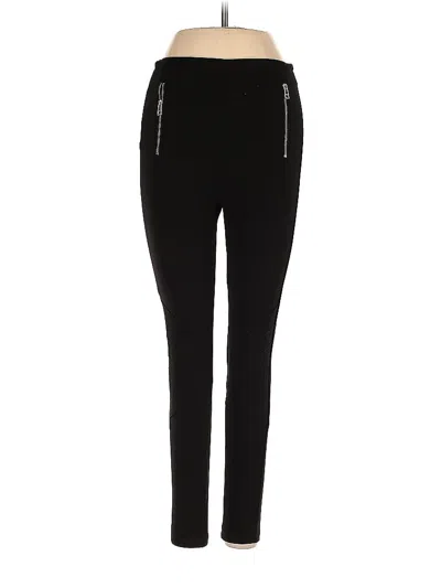 Pre-owned Zara Basic Active Pants In Black