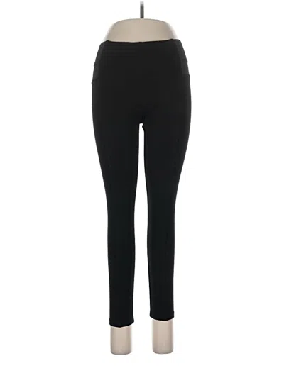 Pre-owned Zara Basic Active Pants In Black