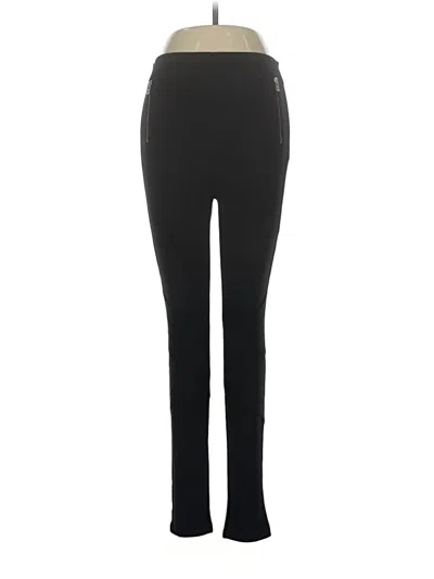 Pre-owned Zara Basic Active Pants In Black