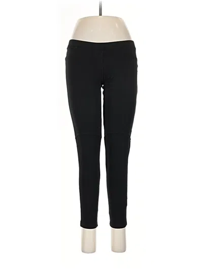 Pre-owned Zara Basic Active Pants In Black