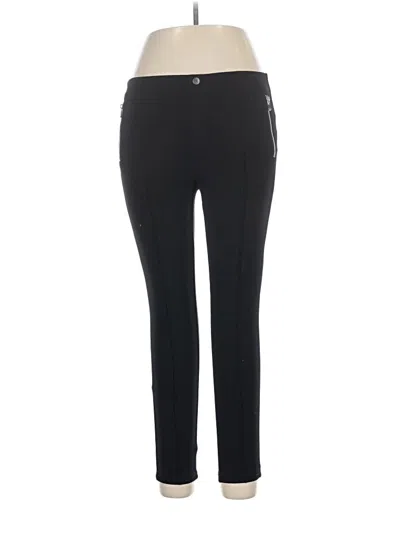 Pre-owned Zara Basic Active Pants In Black