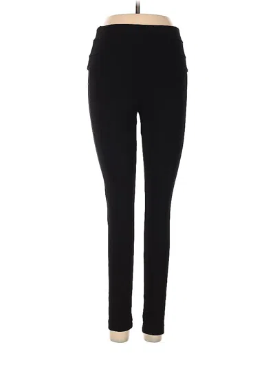 Pre-owned Zara Basic Active Pants In Black