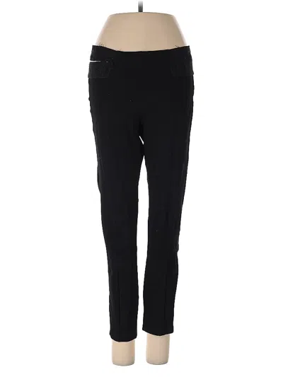 Pre-owned Zara Basic Active Pants In Black