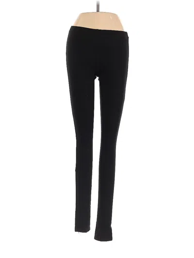 Pre-owned Zara Basic Active Pants In Black