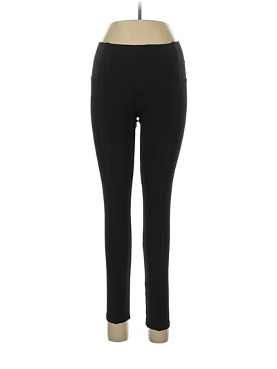 Pre-owned Zara Basic Active Pants In Black