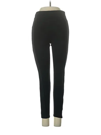 Pre-owned Zara Basic Active Pants In Black