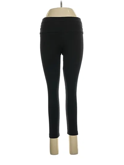 Pre-owned Zara Basic Active Pants In Black