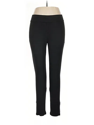 Pre-owned Zara Basic Active Pants In Black