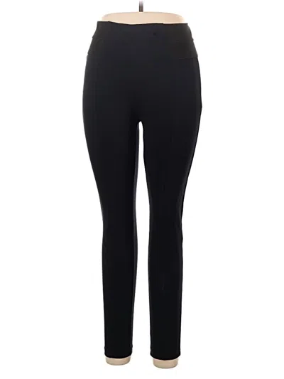 Pre-owned Zara Basic Active Pants In Black