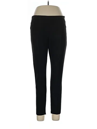 Pre-owned Zara Basic Active Pants In Black