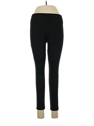 Pre-owned Zara Basic Active Pants In Black