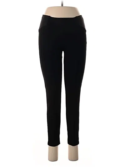 Pre-owned Zara Basic Active Pants In Black