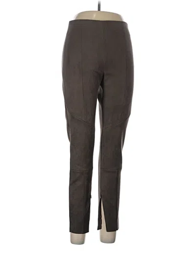 Pre-owned Zara Basic Active Pants In Brown