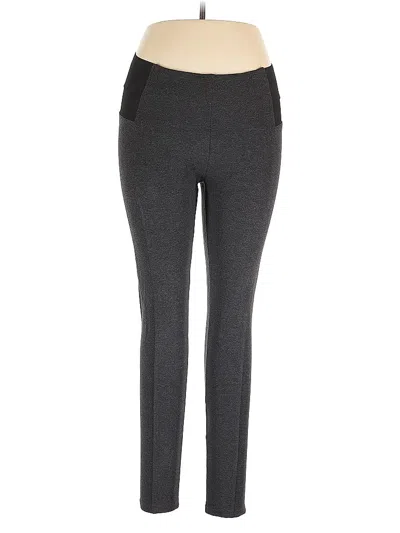 Pre-owned Zara Basic Active Pants In Gray