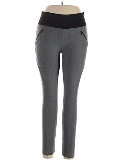 Pre-owned Zara Basic Active Pants In Gray