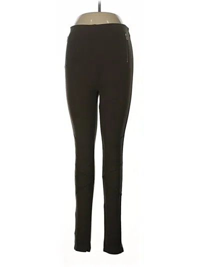 Pre-owned Zara Basic Active Pants In Green