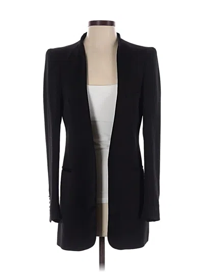 Pre-owned Zara Basic Blazer Jacket In Black