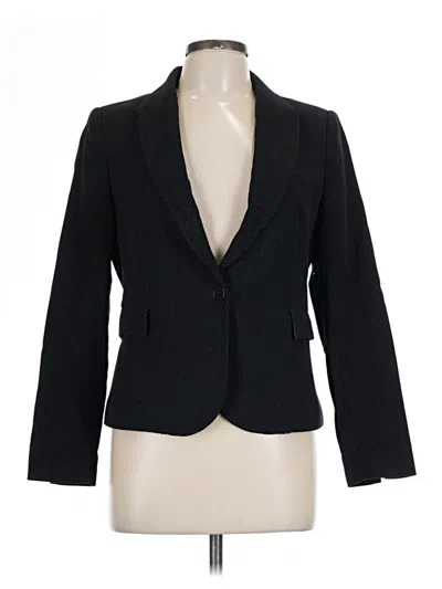 Pre-owned Zara Basic Blazer Jacket In Black