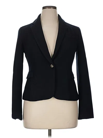 Pre-owned Zara Basic Blazer Jacket In Black