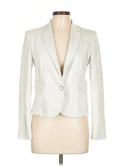 Pre-owned Zara Basic Blazer Jacket In White