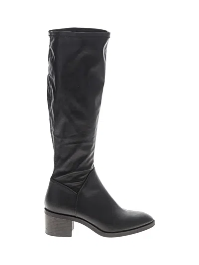Pre-owned Zara Basic Boots In Black