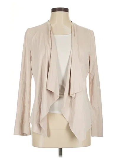 Pre-owned Zara Basic Cardigan Sweater In Brown