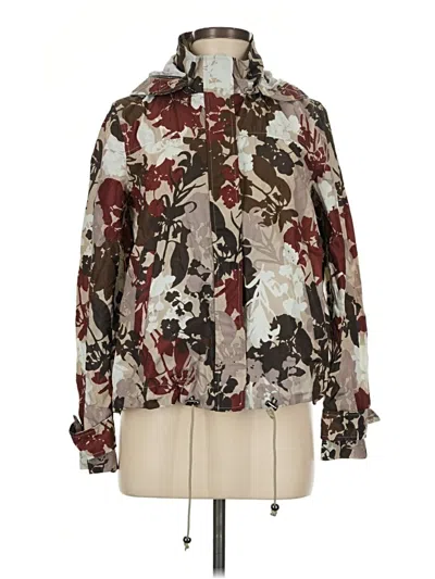 Pre-owned Zara Basic Cardigan Sweater In Brown