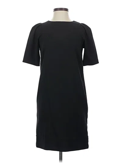 Pre-owned Zara Basic Casual Dress In Black