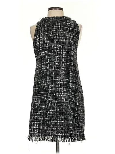 Pre-owned Zara Basic Casual Dress In Black