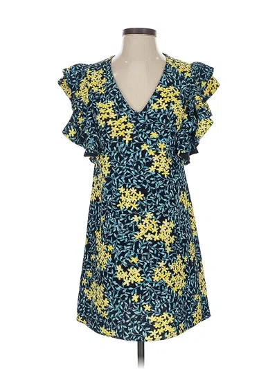 Pre-owned Zara Basic Casual Dress In Blue