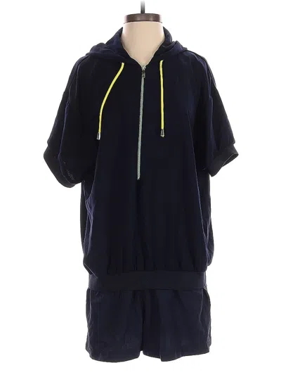 Pre-owned Zara Basic Casual Dress In Blue