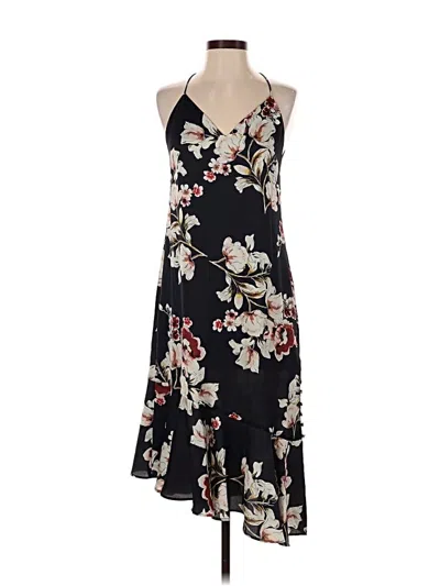 Pre-owned Zara Basic Casual Dress In Blue