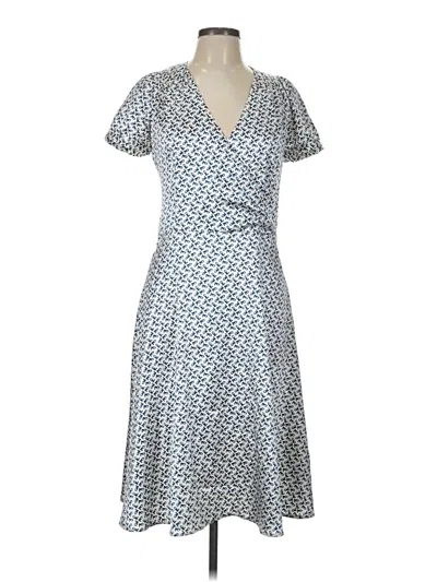 Pre-owned Zara Basic Casual Dress In Blue