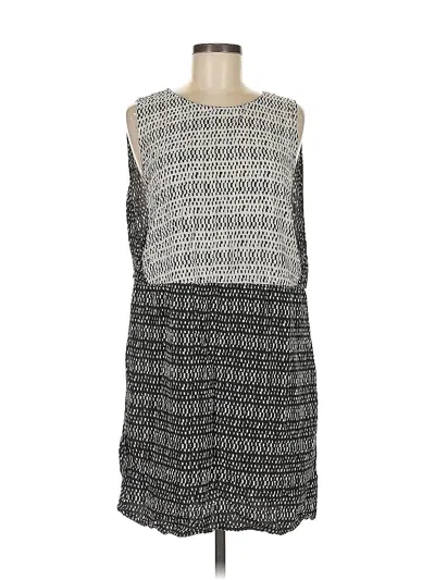 Pre-owned Zara Basic Casual Dress In Gray