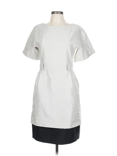 Pre-owned Zara Basic Casual Dress In Gray