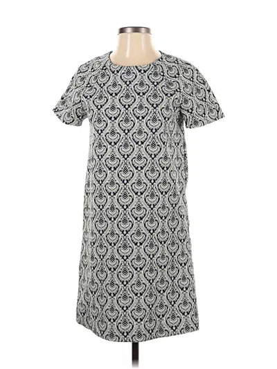 Pre-owned Zara Basic Casual Dress In Gray