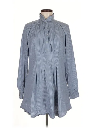 Pre-owned Zara Basic Casual Dress In Gray