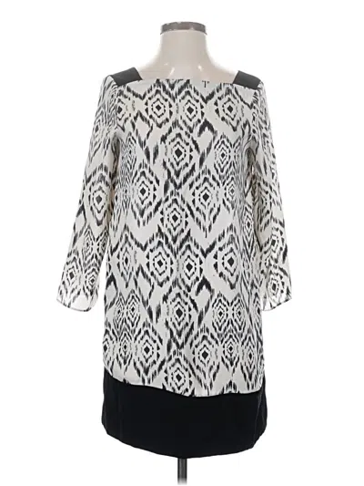 Pre-owned Zara Basic Casual Dress In Gray