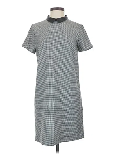 Pre-owned Zara Basic Casual Dress In Gray