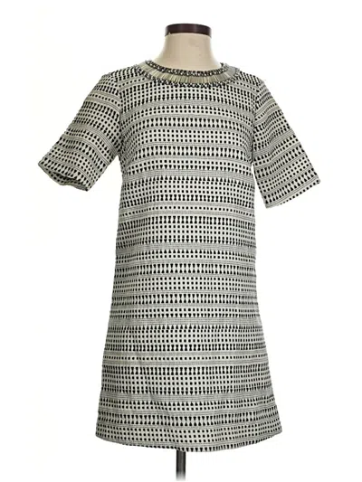 Pre-owned Zara Basic Casual Dress In Gray
