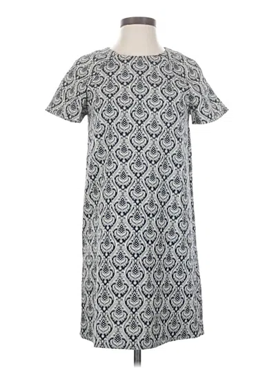 Pre-owned Zara Basic Casual Dress In Gray