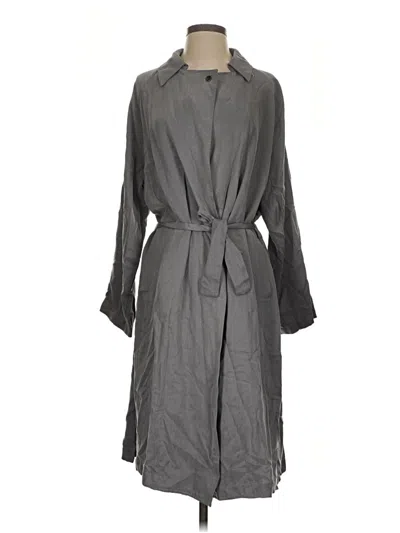 Pre-owned Zara Basic Casual Dress In Gray