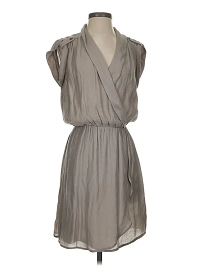 Pre-owned Zara Basic Casual Dress In Gray