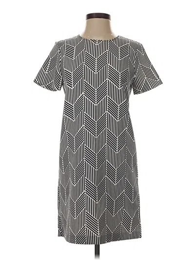 Pre-owned Zara Basic Casual Dress In Gray