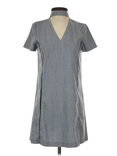 Pre-owned Zara Basic Casual Dress In Gray