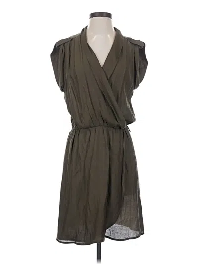 Pre-owned Zara Basic Casual Dress In Gray