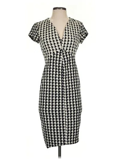 Pre-owned Zara Basic Casual Dress In Gray