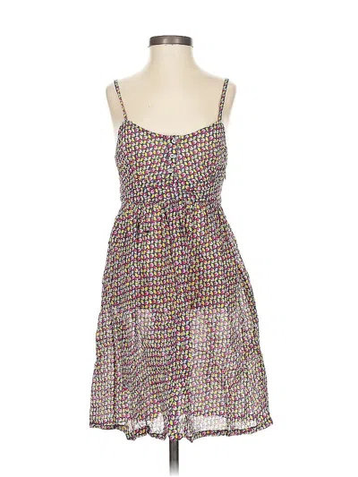 Pre-owned Zara Basic Casual Dress In Pink