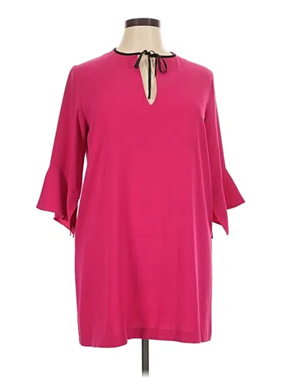 Pre-owned Zara Basic Casual Dress In Pink