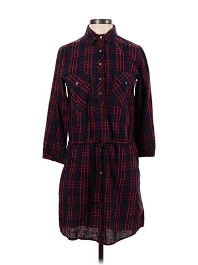 Pre-owned Zara Basic Casual Dress In Red